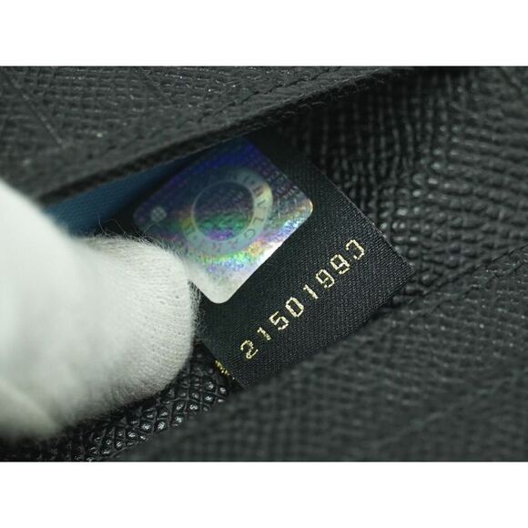 Bulgari Bulgari Bulgari Black Leather Wallet (Pre-Owned) - Picture 7 of 12